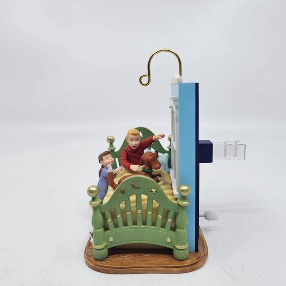 Vintage Hallmark A Time To Believe Christmas Tree Ornament Windup Movement 2002 - Picture 6 of 14